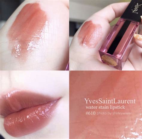 ysl lip cream stain review|ysl lip stain 610.